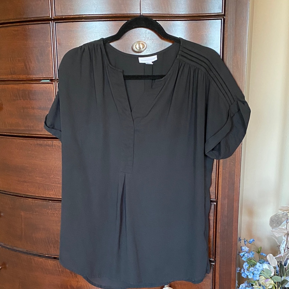Charter Club Black Blouse for Women